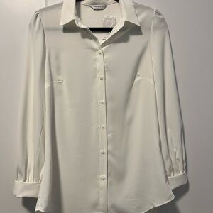 Ricki's Classic White Blouse